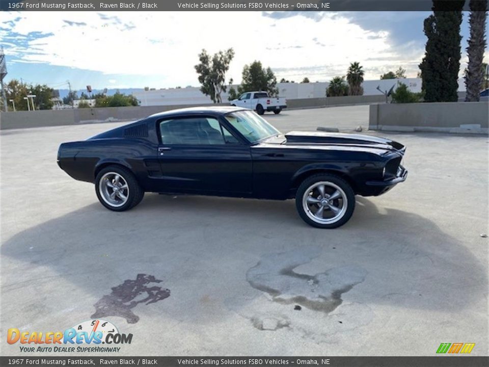 1967 Ford Mustang Fastback Raven Black / Black Photo #21