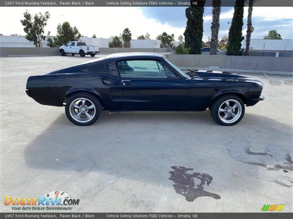 1967 Ford Mustang Fastback Raven Black / Black Photo #22