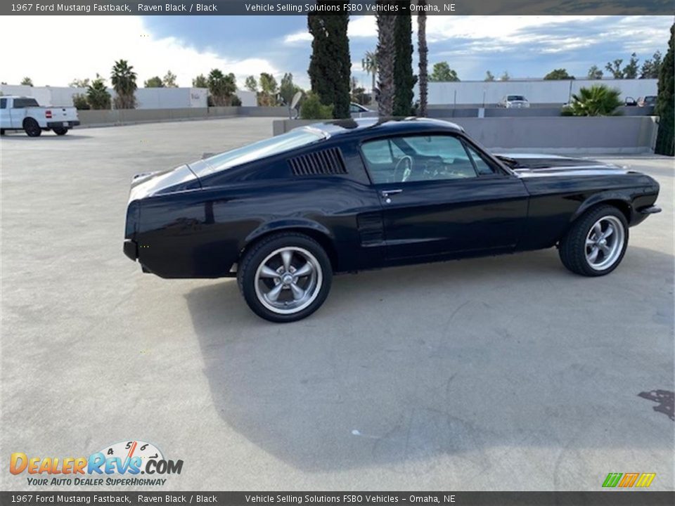 1967 Ford Mustang Fastback Raven Black / Black Photo #23