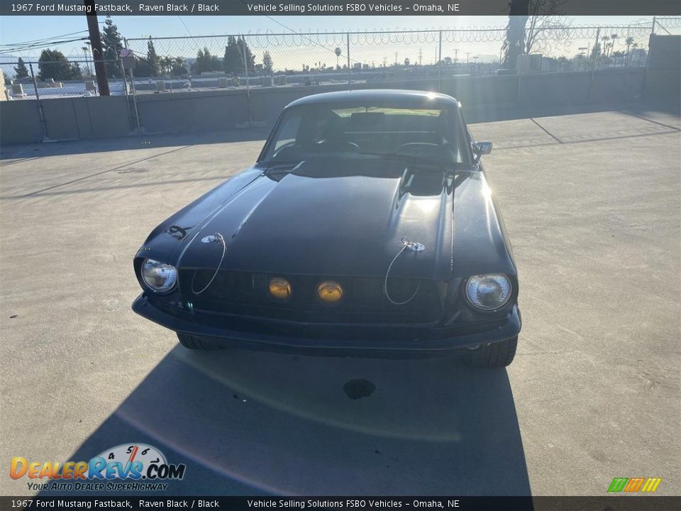 1967 Ford Mustang Fastback Raven Black / Black Photo #24