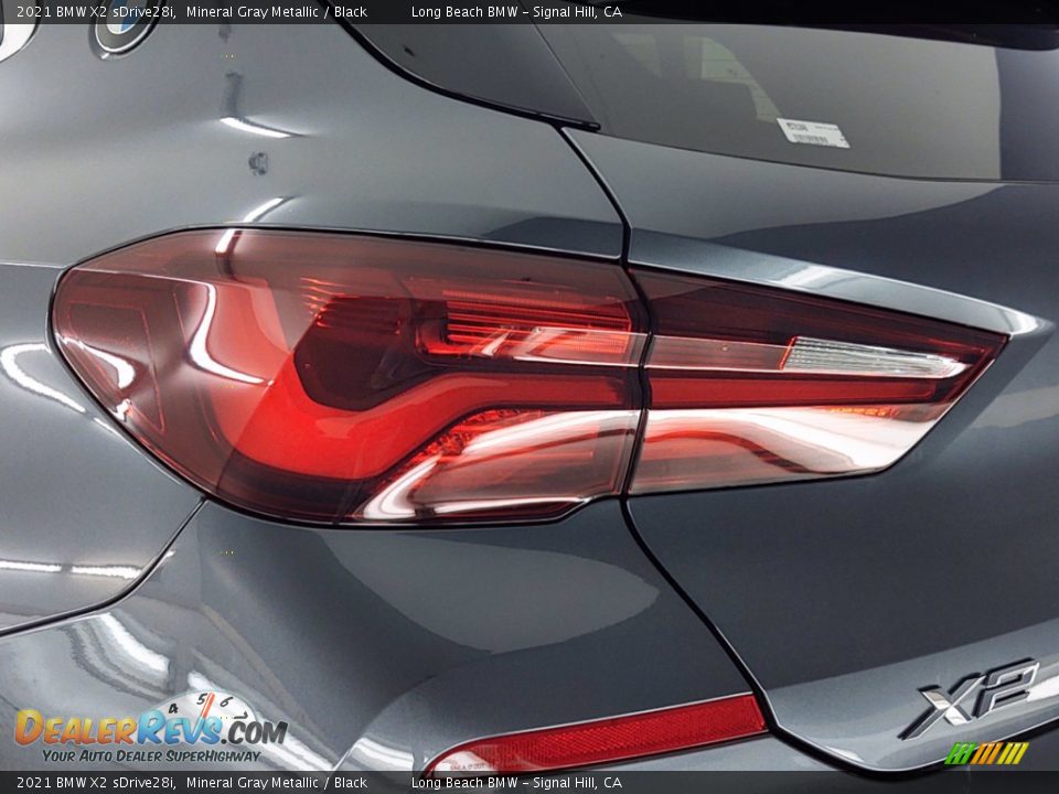 2021 BMW X2 sDrive28i Mineral Gray Metallic / Black Photo #6