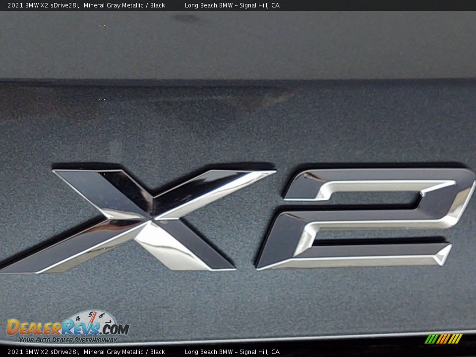 2021 BMW X2 sDrive28i Mineral Gray Metallic / Black Photo #8
