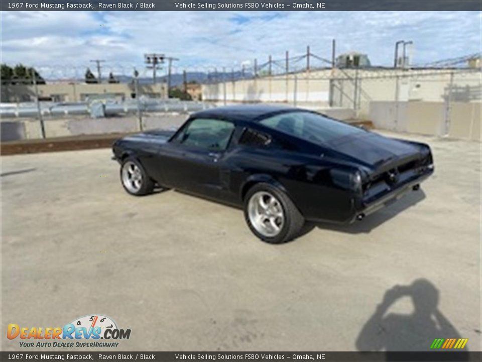 1967 Ford Mustang Fastback Raven Black / Black Photo #28