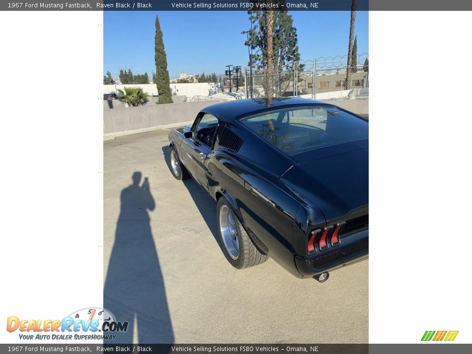 1967 Ford Mustang Fastback Raven Black / Black Photo #29