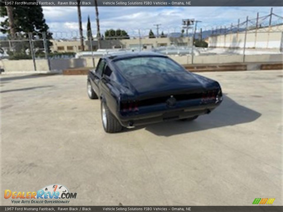 1967 Ford Mustang Fastback Raven Black / Black Photo #30