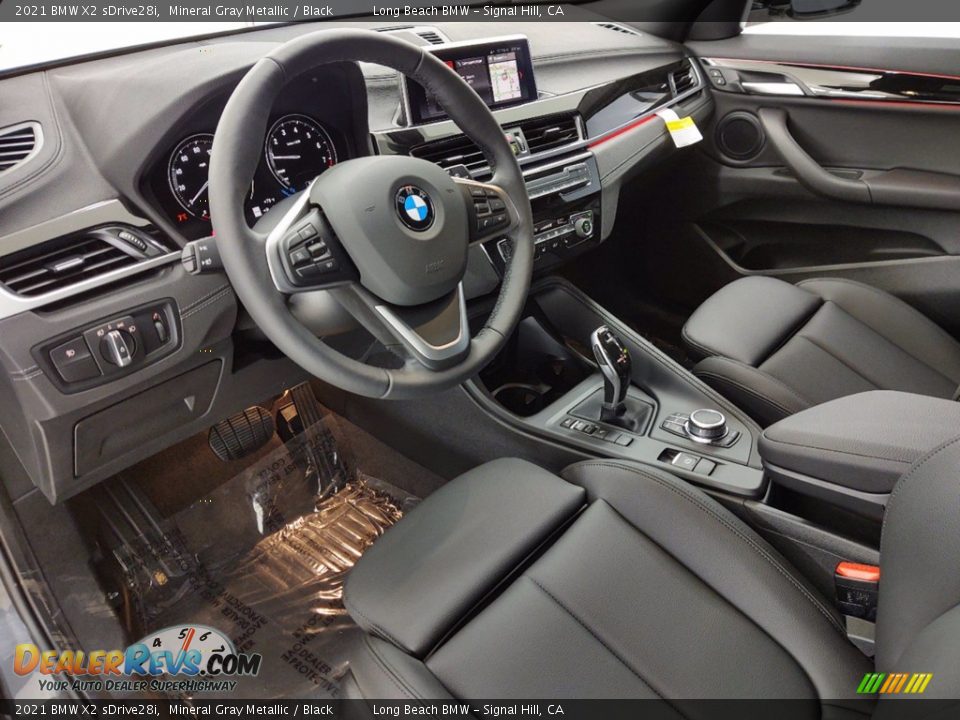 2021 BMW X2 sDrive28i Mineral Gray Metallic / Black Photo #12