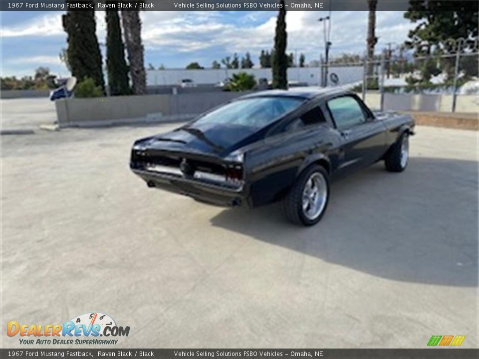 1967 Ford Mustang Fastback Raven Black / Black Photo #33