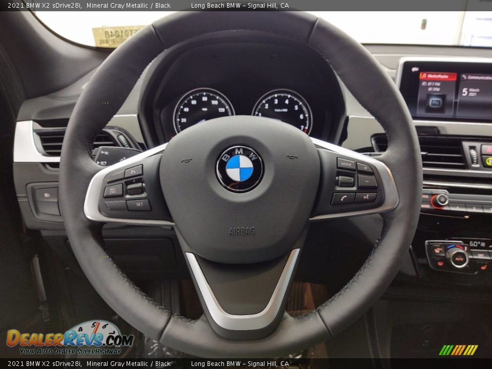 2021 BMW X2 sDrive28i Mineral Gray Metallic / Black Photo #14