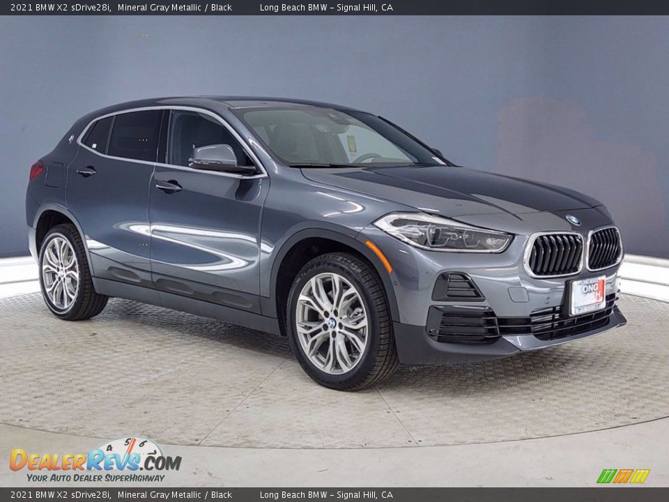 2021 BMW X2 sDrive28i Mineral Gray Metallic / Black Photo #27