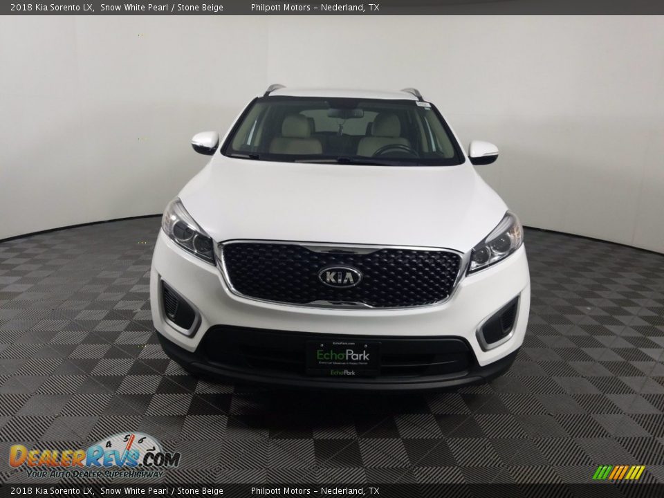 2018 Kia Sorento LX Snow White Pearl / Stone Beige Photo #2