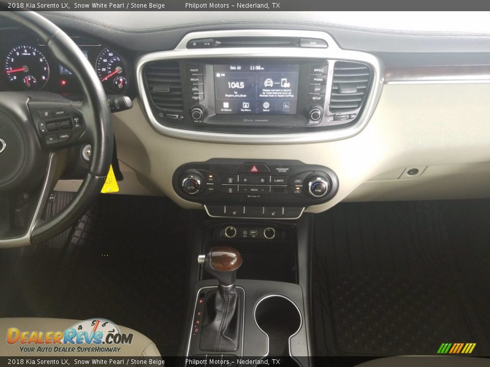 2018 Kia Sorento LX Snow White Pearl / Stone Beige Photo #18