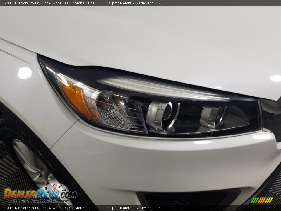 2018 Kia Sorento LX Snow White Pearl / Stone Beige Photo #21