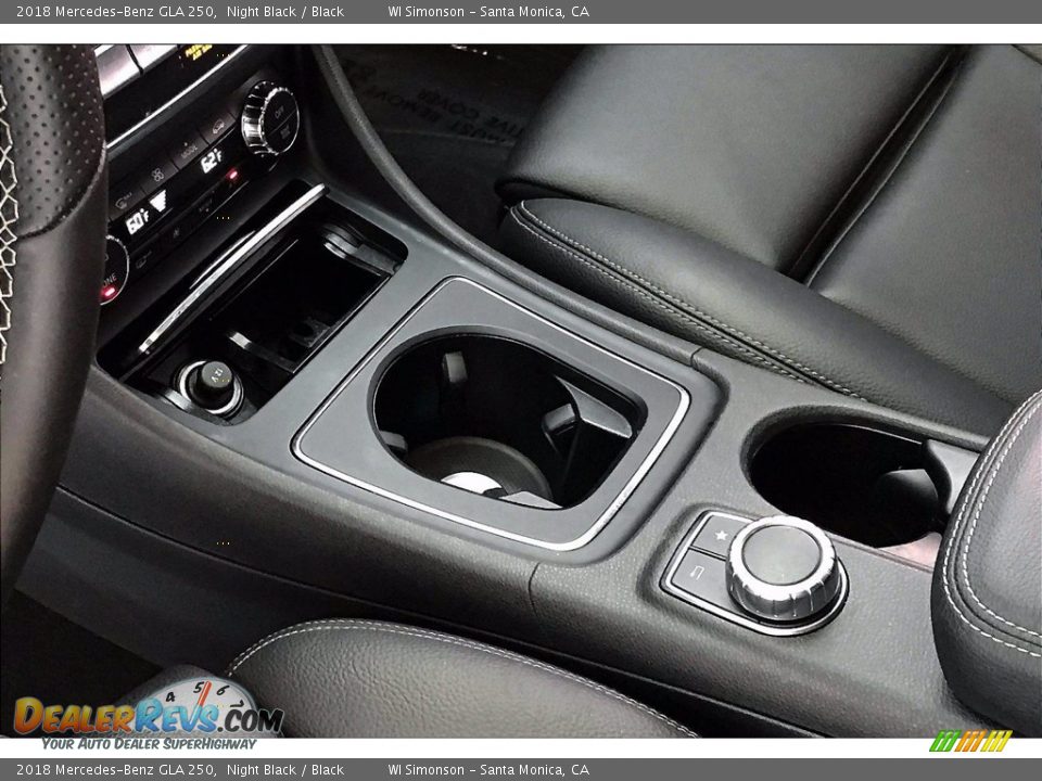 2018 Mercedes-Benz GLA 250 Night Black / Black Photo #17