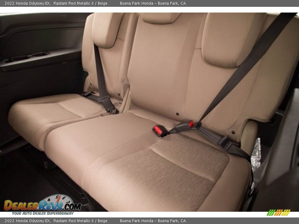 2022 Honda Odyssey EX Radiant Red Metallic II / Beige Photo #26