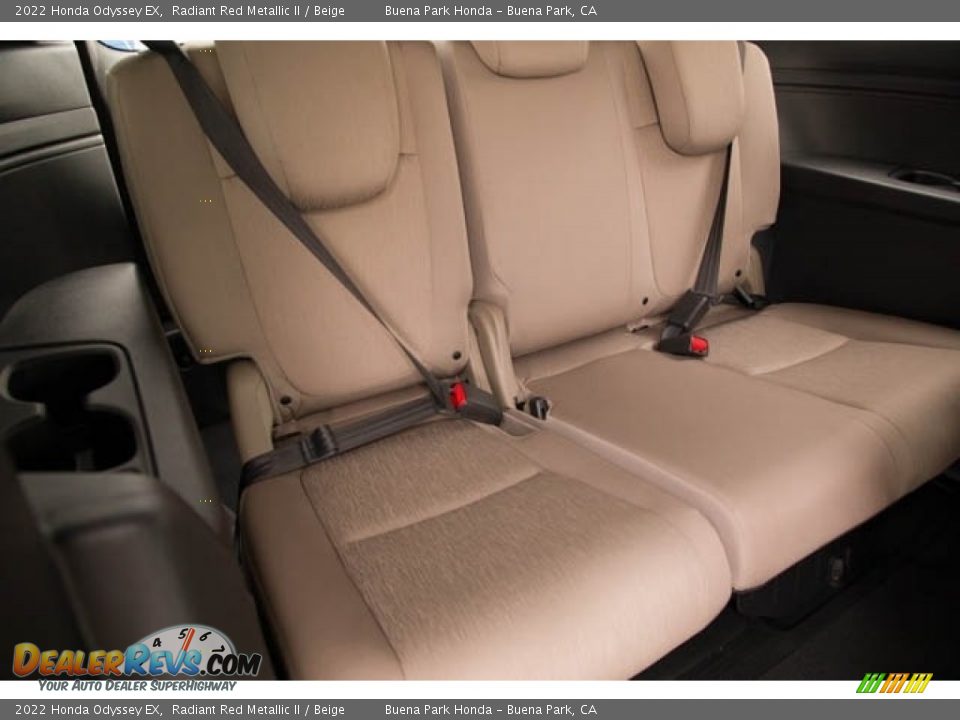 Rear Seat of 2022 Honda Odyssey EX Photo #28