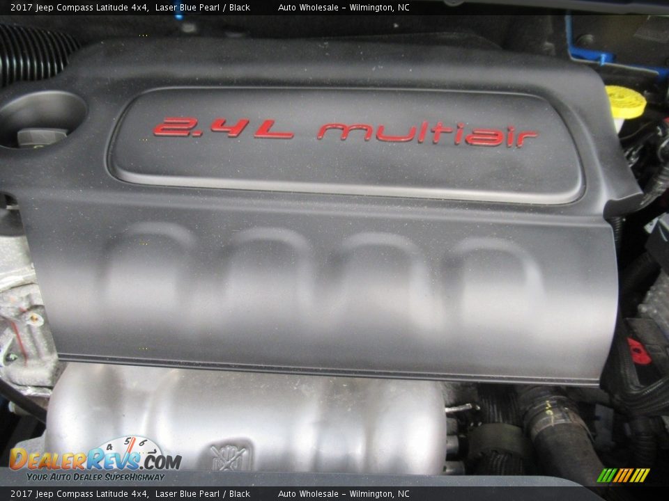 2017 Jeep Compass Latitude 4x4 Laser Blue Pearl / Black Photo #6