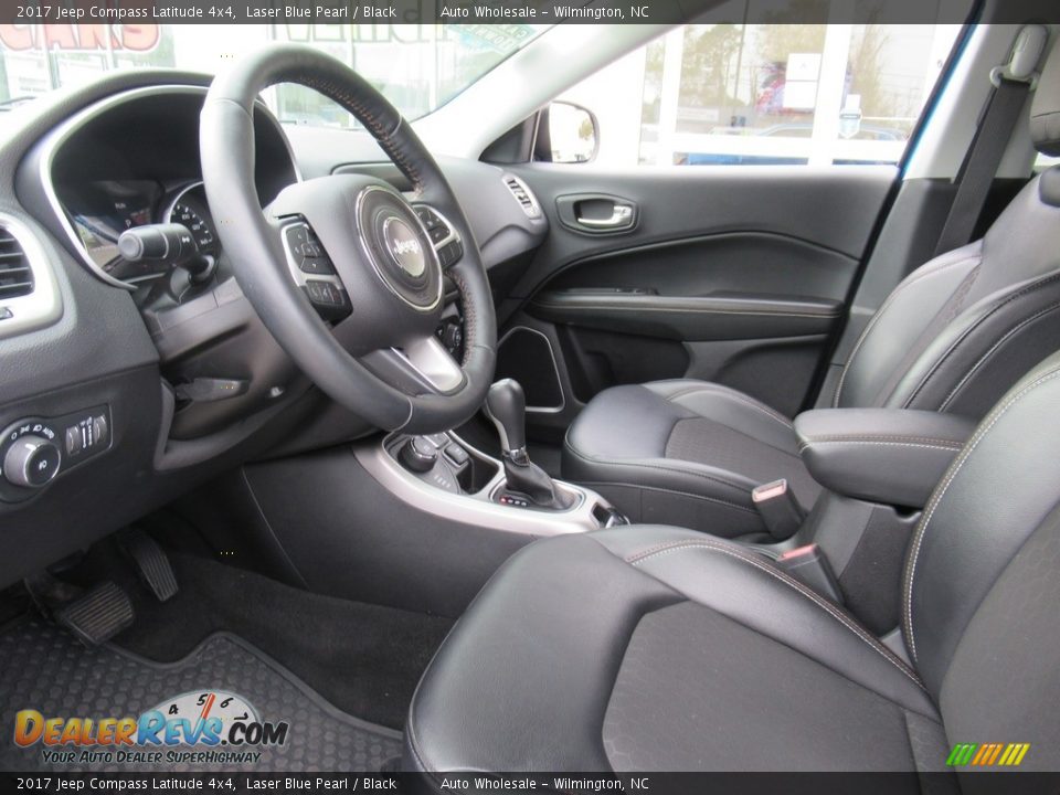 2017 Jeep Compass Latitude 4x4 Laser Blue Pearl / Black Photo #11