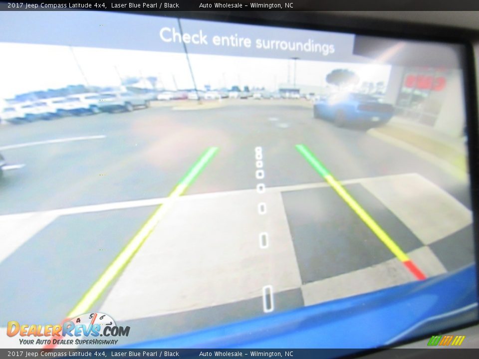2017 Jeep Compass Latitude 4x4 Laser Blue Pearl / Black Photo #18