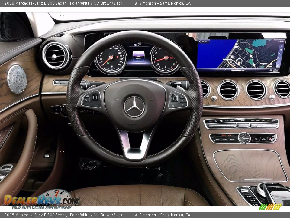 Dashboard of 2018 Mercedes-Benz E 300 Sedan Photo #4