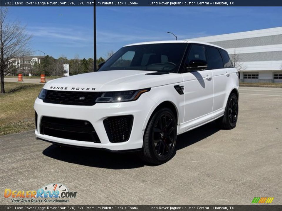 2021 Land Rover Range Rover Sport SVR SVO Premium Palette Black / Ebony Photo #1