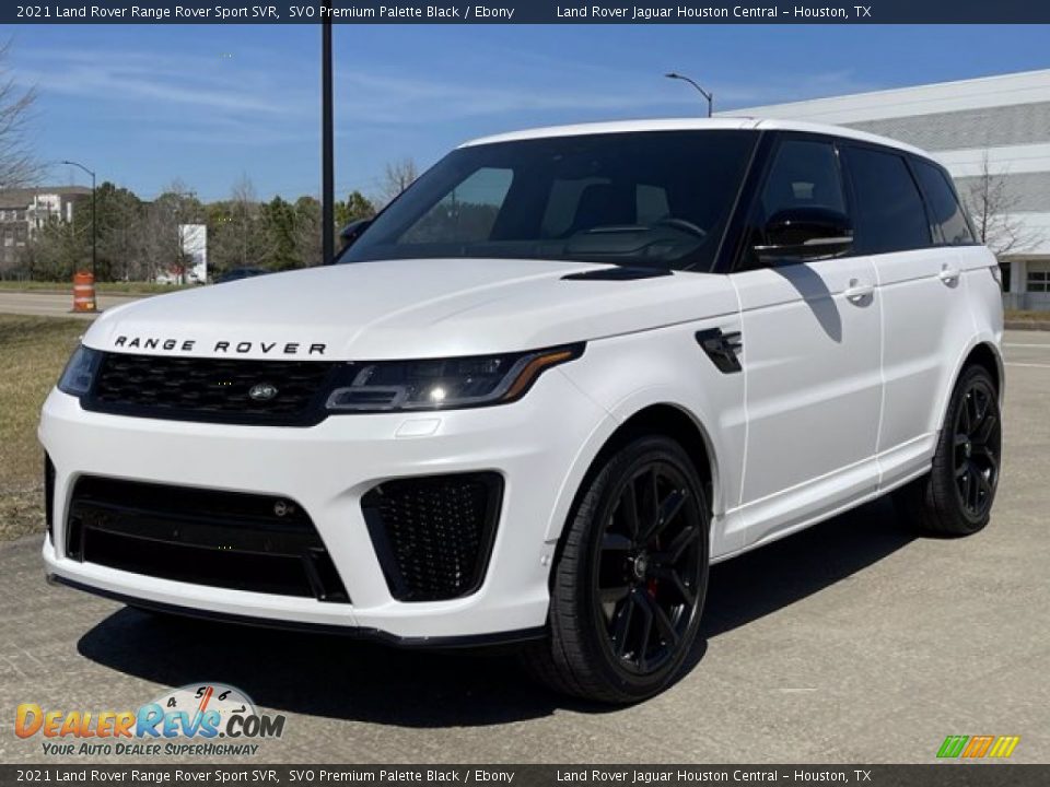 2021 Land Rover Range Rover Sport SVR SVO Premium Palette Black / Ebony Photo #2