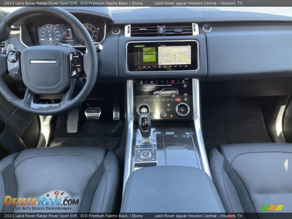 2021 Land Rover Range Rover Sport SVR SVO Premium Palette Black / Ebony Photo #5