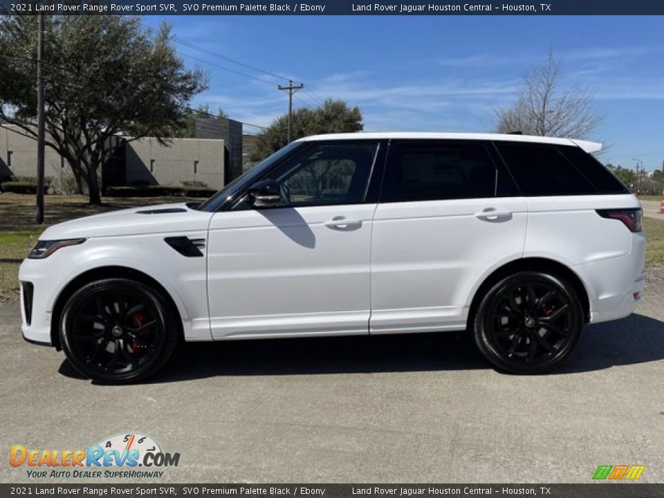 2021 Land Rover Range Rover Sport SVR SVO Premium Palette Black / Ebony Photo #7