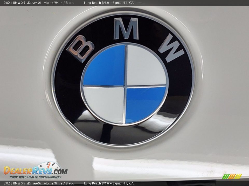 2021 BMW X5 sDrive40i Alpine White / Black Photo #7
