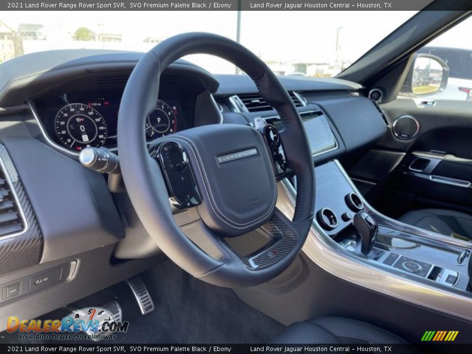 Dashboard of 2021 Land Rover Range Rover Sport SVR Photo #17