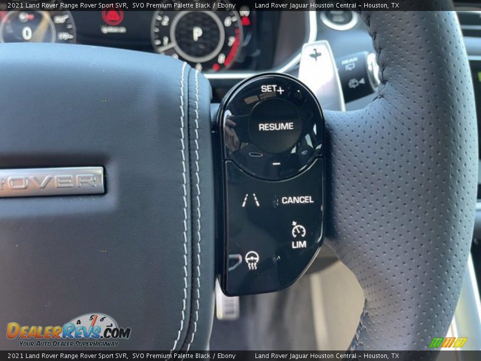 2021 Land Rover Range Rover Sport SVR Steering Wheel Photo #19