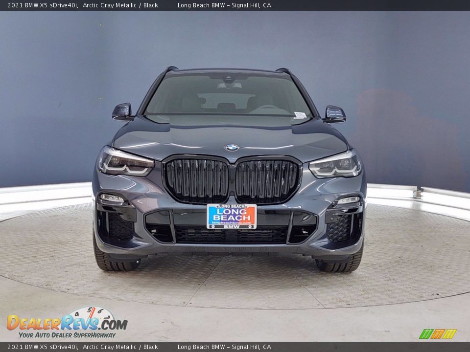 2021 BMW X5 sDrive40i Arctic Gray Metallic / Black Photo #2