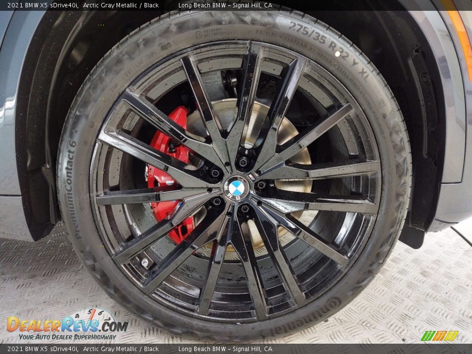 2021 BMW X5 sDrive40i Arctic Gray Metallic / Black Photo #3