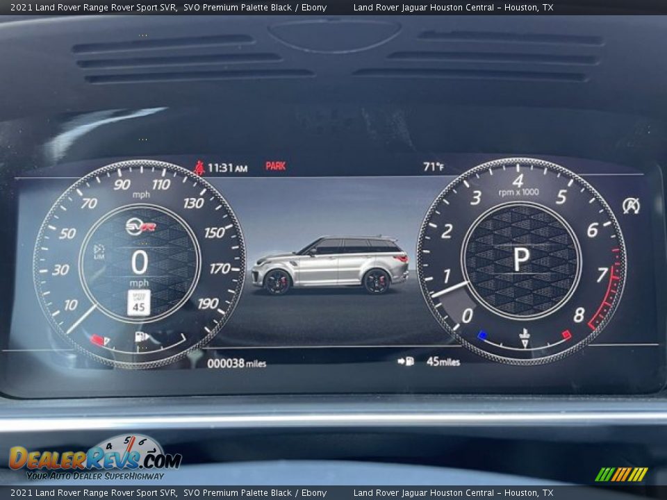 2021 Land Rover Range Rover Sport SVR Gauges Photo #21