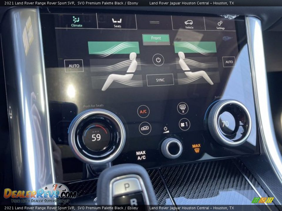 Controls of 2021 Land Rover Range Rover Sport SVR Photo #26