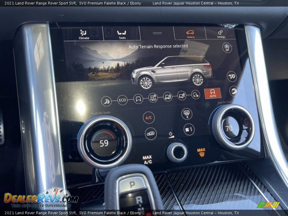 Controls of 2021 Land Rover Range Rover Sport SVR Photo #27