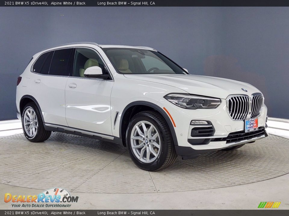 2021 BMW X5 sDrive40i Alpine White / Black Photo #27