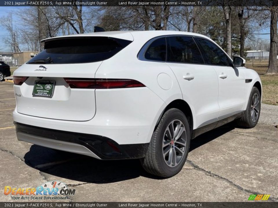 2021 Jaguar F-PACE P250 S Fuji White / Ebony/Light Oyster Photo #3