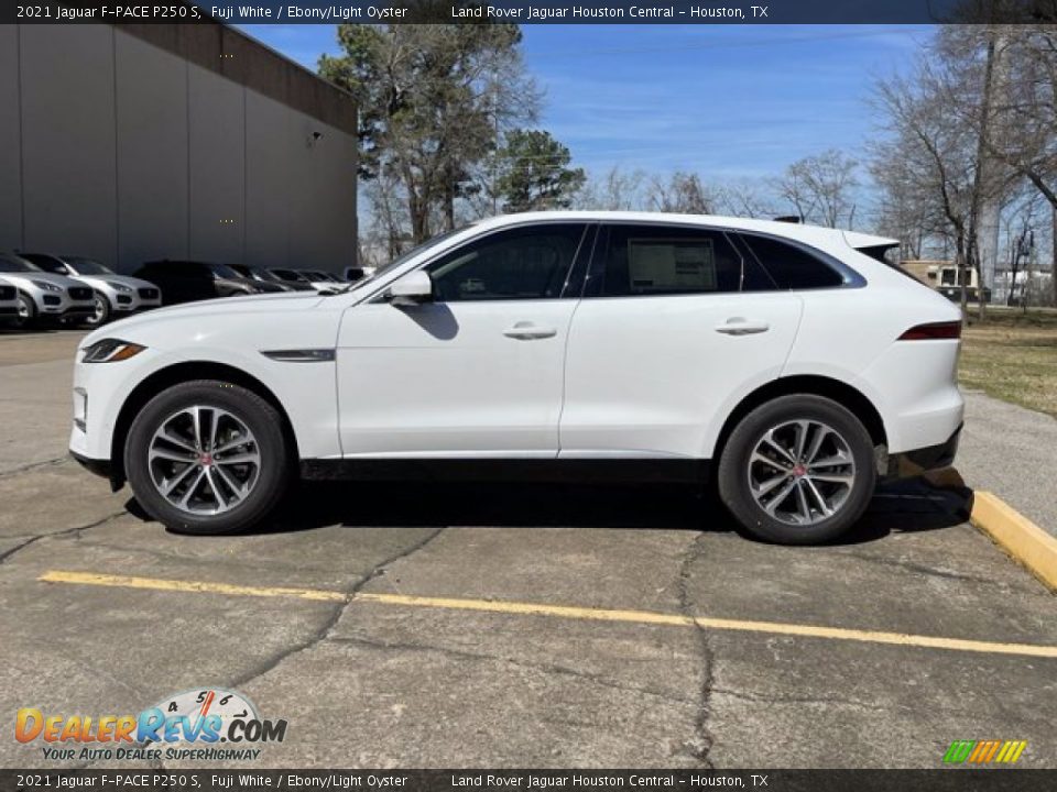 2021 Jaguar F-PACE P250 S Fuji White / Ebony/Light Oyster Photo #7