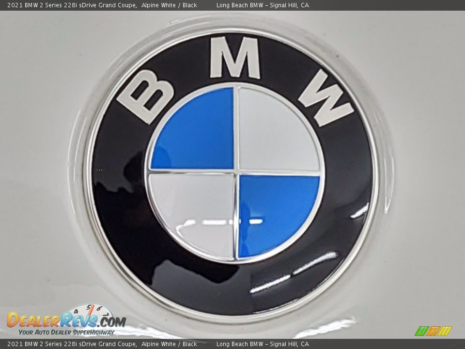 2021 BMW 2 Series 228i sDrive Grand Coupe Alpine White / Black Photo #5