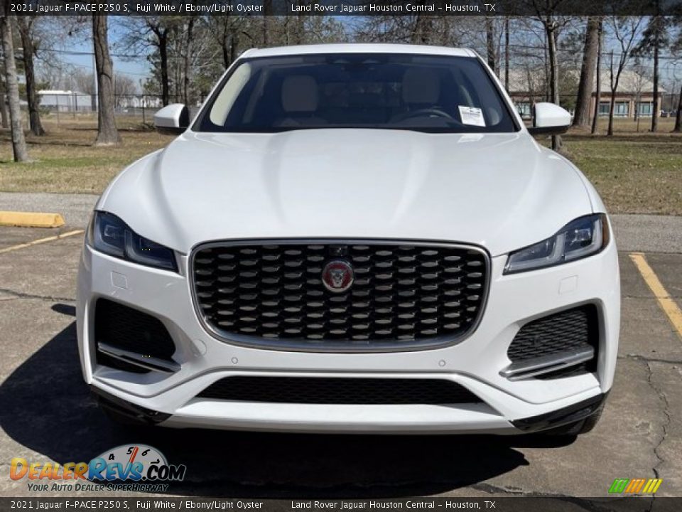 2021 Jaguar F-PACE P250 S Fuji White / Ebony/Light Oyster Photo #10