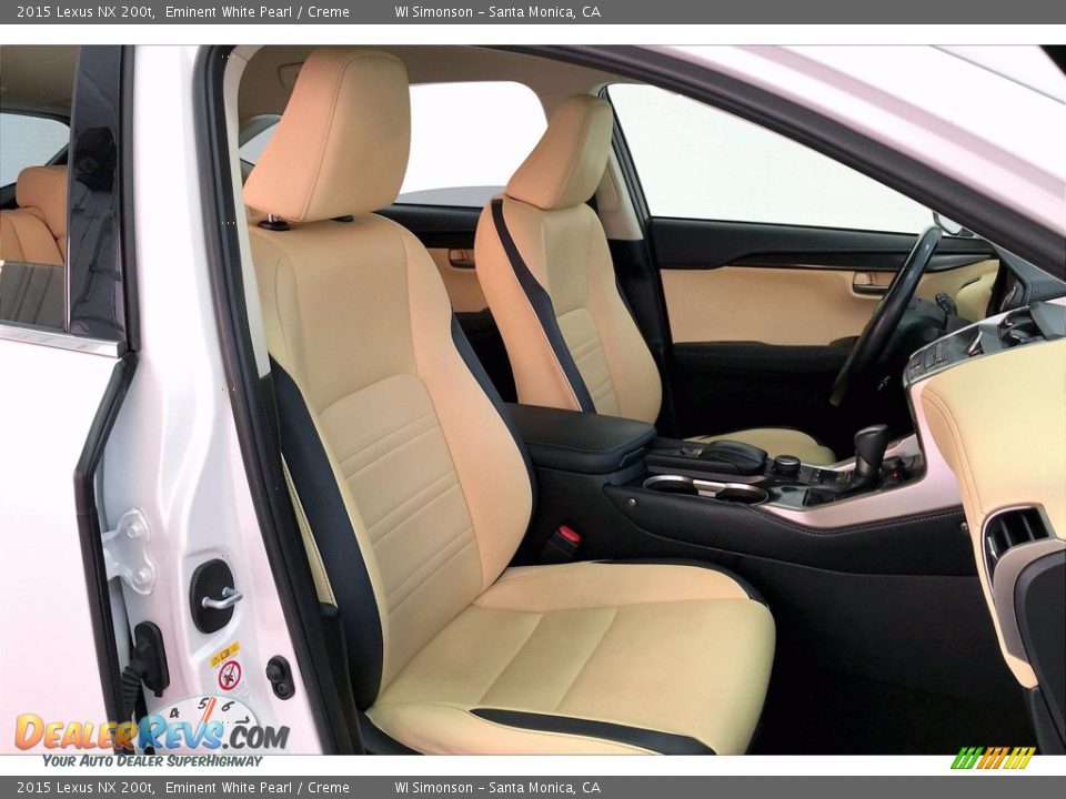 Front Seat of 2015 Lexus NX 200t Photo #6