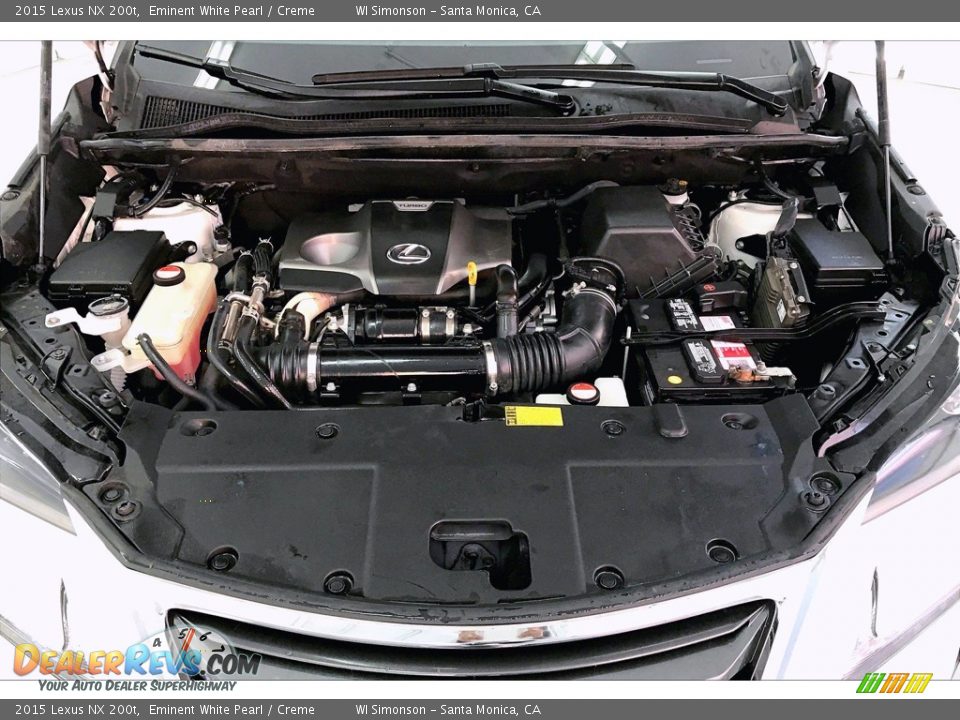 2015 Lexus NX 200t 2.0 Liter Turbocharged DOHC 16-Valve VVT-iW 4 Cylinder Engine Photo #9