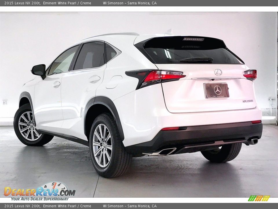 2015 Lexus NX 200t Eminent White Pearl / Creme Photo #10