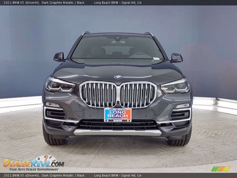 2021 BMW X5 sDrive40i Dark Graphite Metallic / Black Photo #2