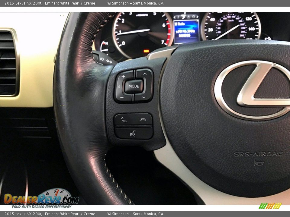 2015 Lexus NX 200t Steering Wheel Photo #21