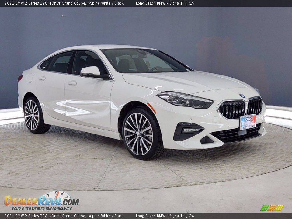 2021 BMW 2 Series 228i sDrive Grand Coupe Alpine White / Black Photo #27