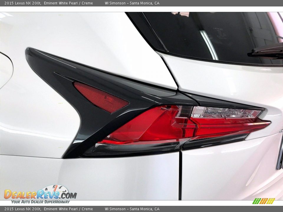 2015 Lexus NX 200t Eminent White Pearl / Creme Photo #29