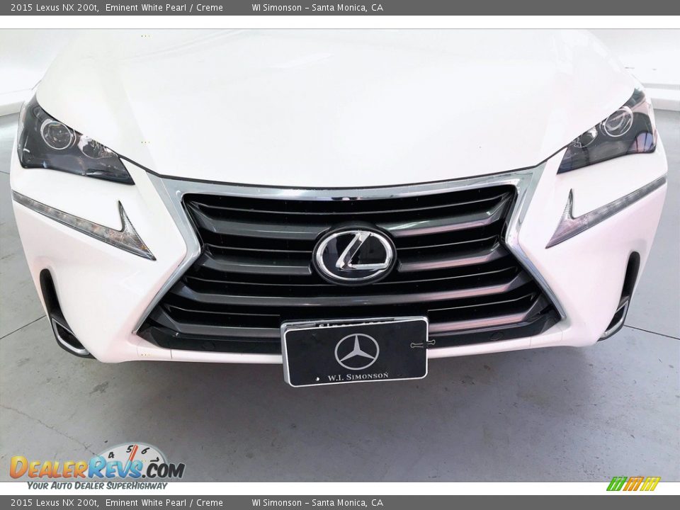 2015 Lexus NX 200t Eminent White Pearl / Creme Photo #30