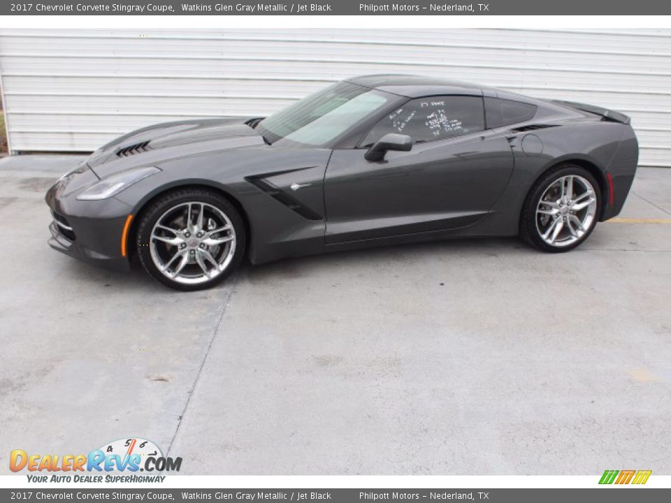 Watkins Glen Gray Metallic 2017 Chevrolet Corvette Stingray Coupe Photo #5