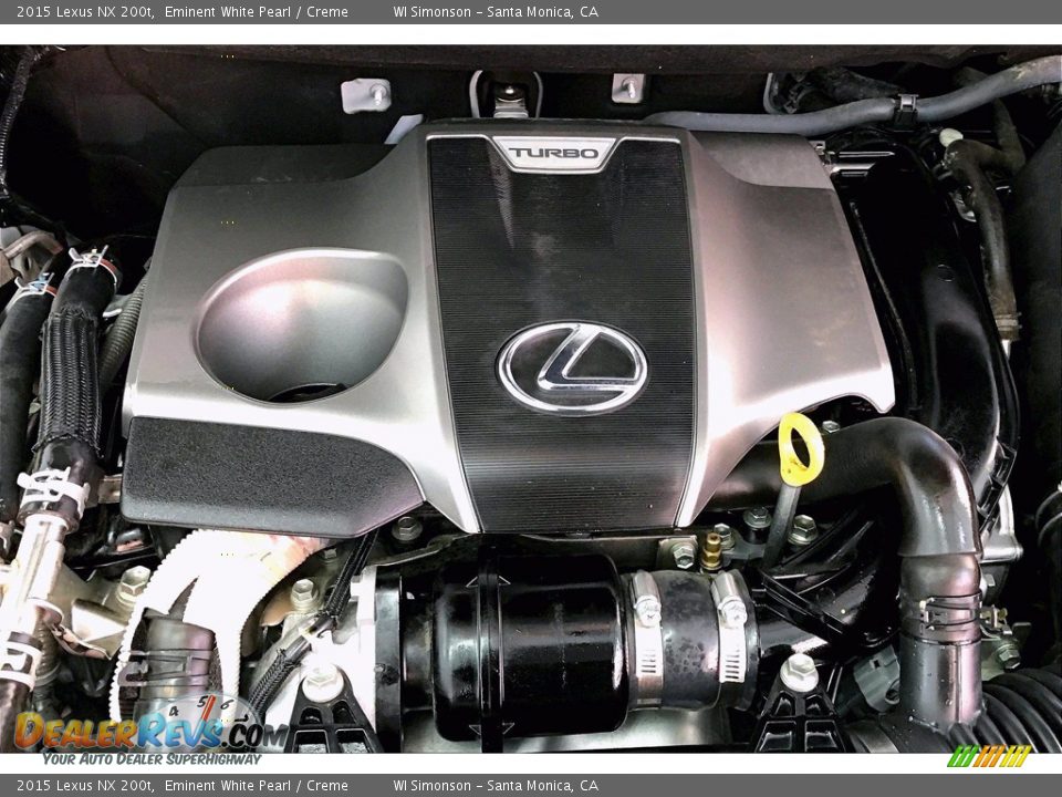 2015 Lexus NX 200t 2.0 Liter Turbocharged DOHC 16-Valve VVT-iW 4 Cylinder Engine Photo #32